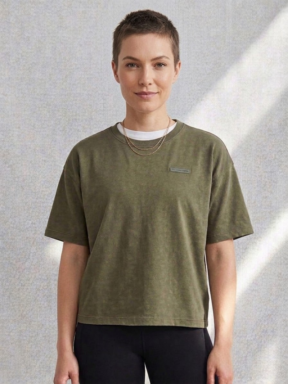 Under Armour Olive Short Sleeve Crew Tee